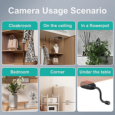 Indoor ip Camera Gooseneck