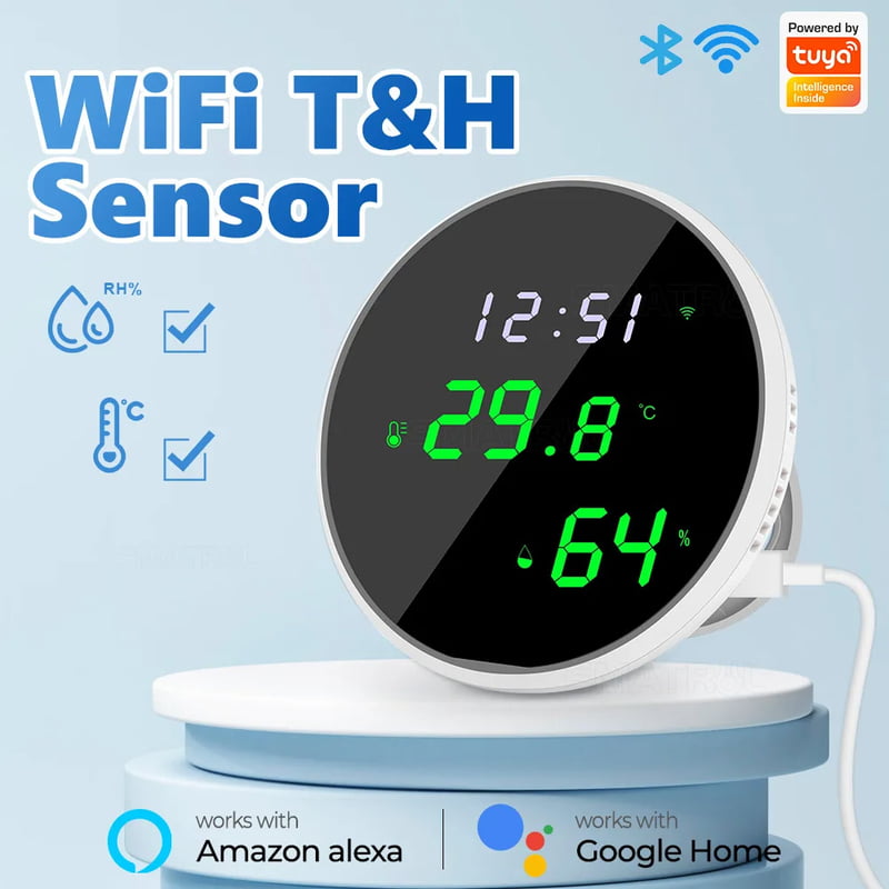 Wifi Temperature and Humidity Sensor Wifi Temperature and Humidity Sensor