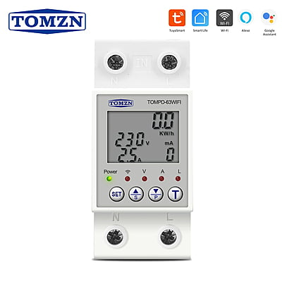 Wifi Power Meter-Tuya- Single Phase