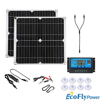 Solar Panel with battery backup