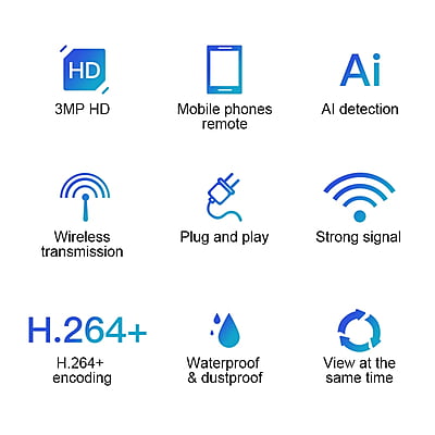 Tuya Wifi NVR bullet camera Tuya Wifi NVR bullet camera