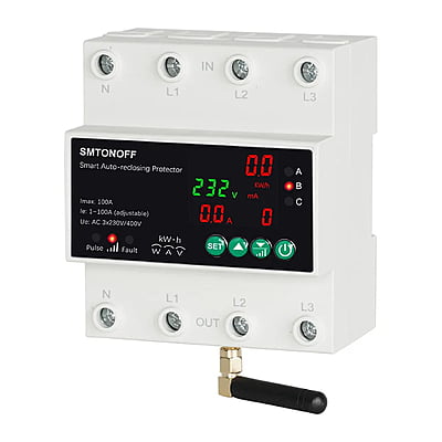 Wifi Power Meter-Tuya. For Commercial use- 3phase Wifi Power Meter-Tuya. For Commercial use- 3phase