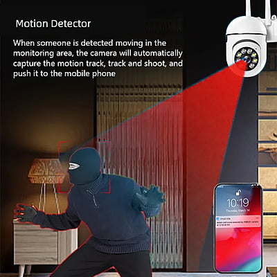 Tuya Wifi PTZ Camera With LED- 30 watts light Tuya Wifi PTZ Camera With LED- 30 watts light