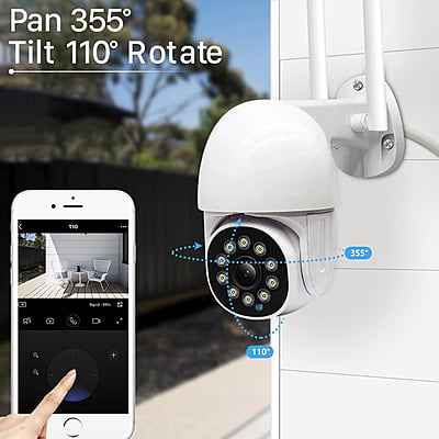 Tuya PTZ Outdoor 5 MP With Motion & Voice Tuya PTZ Outdoor 5 MP With Motion & Voice