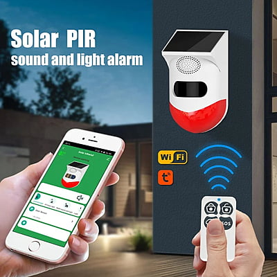 Outdoor Solar PIR Detector-Panel Based Outdoor Solar PIR Detector-Panel Based