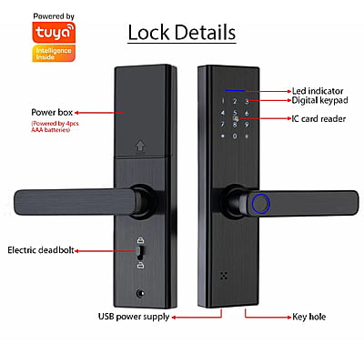 Wifi Door Lock for wooden doors Wifi Door Lock for wooden doors