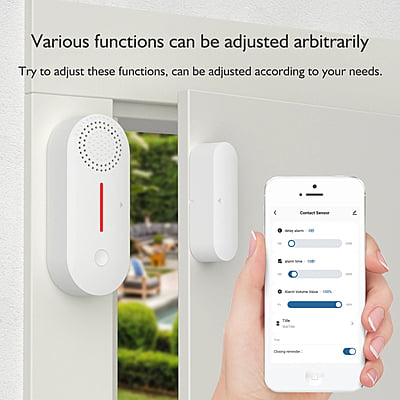 WiFi Direct Door & Window Sensor with Siren WiFi Direct Door & Window Sensor with Siren