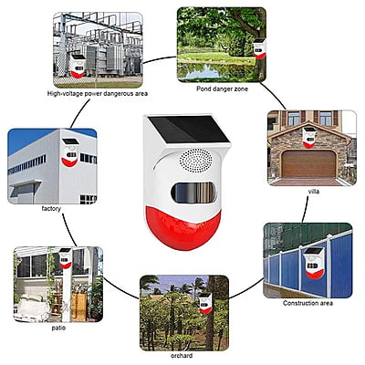 Outdoor Solar PIR Detector-Panel Based Outdoor Solar PIR Detector-Panel Based