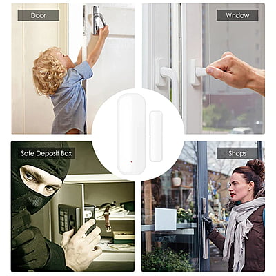 Wireless Indoor door & window sensor-with panel Wireless Indoor door & window sensor-with panel