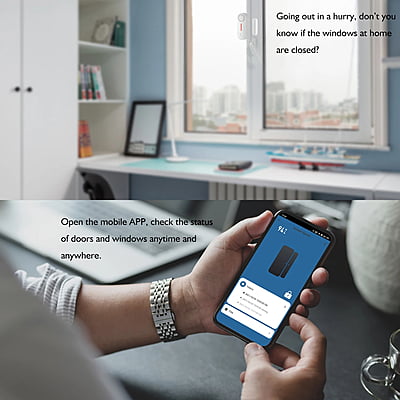 WiFi Direct Door & Window Sensor with Siren WiFi Direct Door & Window Sensor with Siren