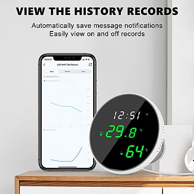 Wifi Temperature and Humidity Sensor Wifi Temperature and Humidity Sensor