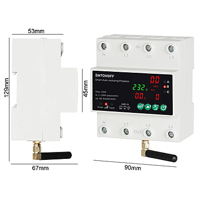 Wifi Power Meter-Tuya. For Commercial use- 3phase Wifi Power Meter-Tuya. For Commercial use- 3phase