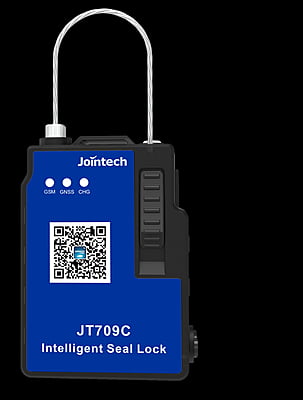Electronic container seal padlock alarm
