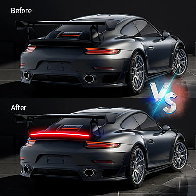 Car rear LED lights