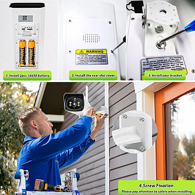 Tuya Solar Wifi Outdoor camera with Panel Tuya Solar Wifi Outdoor camera with Panel