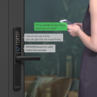 Smart Door Lock for Metal/Burglar bars Smart Door Lock for Metal/Burglar bars